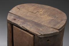Art Populaire Monoxylite Cabinet Ard che 19th Century - 2824181