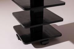 Arte deco occasional table with glass top Italy 1930s - 4353173