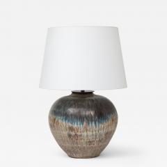 Arthur Andersson Arthur Anderson Ceramic Table Lamp Wall kra Sweden 1950s signed - 4545351