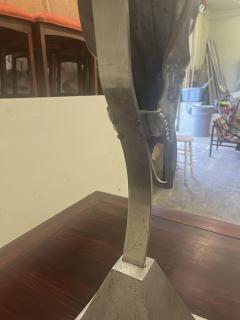 Arthur Court 1970s Arthur Court Aluminum Gazelle Sculpture - 4114826