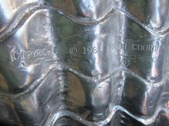 Arthur Court A Large and Finely Detailed Aluminum Clam Shell by Arthur Court - 179887
