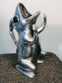 Arthur Court Arthur Court Frog Pitcher in Cast Aluminum - 882126