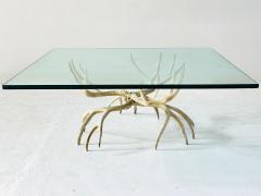 Arthur Court Cast Aluminum Antler Coffee Table 1970 - 4311080