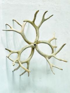 Arthur Court Cast Aluminum Antler Coffee Table 1970 - 4311083