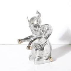 Arthur Court Mid Century Aluminum Brass Sculptural Elephant Wine Cooler Signed Arthur Court - 4489952