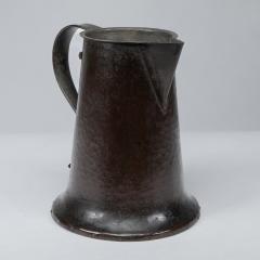 Arthur Dixon Arthur Dixon for the BGH An Arts Crafts Hand hammered Copper Jug - 4187270