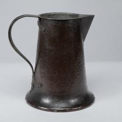 Arthur Dixon Arthur Dixon for the BGH An Arts Crafts Hand hammered Copper Jug - 4187271
