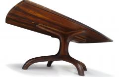 Arthur Espenet Carpenter 1967 Arthur Espenet Carpenter Black Walnut Dining Table - 3508369