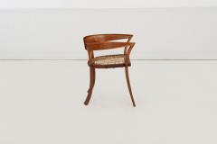 Arthur Espenet Carpenter Arthur Carpenter Espenet Curved Back Arm Chair 1980c  - 4509849