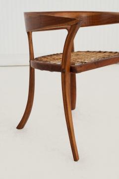 Arthur Espenet Carpenter Arthur Carpenter Espenet Curved Back Arm Chair 1980c  - 4509855