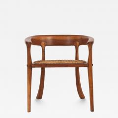 Arthur Espenet Carpenter Arthur Carpenter Espenet Curved Back Arm Chair 1980c  - 4509980