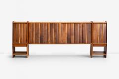 Arthur Espenet Carpenter Arthur Carpenter Espenet King Sized Oiled Walnut Headboard 1972 - 4329467