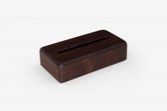 Arthur Espenet Carpenter Arthur Espenet Carpenter Rosewood Tissue Box 1965c  - 4145704