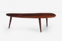 Arthur Espenet Carpenter Arthur Espenet Carpenter Teardrop Table in Solid Walnut - 2835063