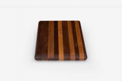 Arthur Espenet Carpenter Arthur Espenet Carpenter Wood Block Solid Alternating Walnut and Mahogany - 4145470