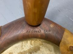 Arthur Espenet Carpenter Signed Arthur Espenet Carpenter Rawhide Stool - 1501216