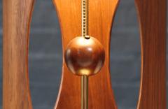 Arthur Jacobs Arthur Jacobs Korina Wood Cylinder Table Lamp for Modeline of California - 4581180