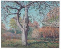 Arthur Meltzer American 1893 1989 The Old Apple Tree Oil painting - 2508341