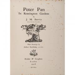 Arthur Rackham Peter Pan In Kensington Gardens BY ARTHUR RACKHAM - 3128352