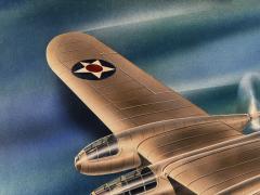 Arthur Rosenman Ross Art Deco Sea Airplane Aviation Art Design - 4420941