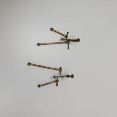 Arthur Smith Art Smith Kinetic Modernistic Brass Earrings - 1732366