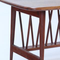 Arthur Umanoff A mid century modern Arthur Umanoff coffee table with magazine rack circa 1970  - 3139558
