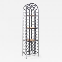 Arthur Umanoff Arthur Umanoff Mid Century 40 Bottle Tall Iron Wine Rack - 4031072