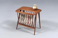 Arthur Umanoff Arthur Umanoff Mid Century Spindle Side Table With Magazine Shelf - 4712825