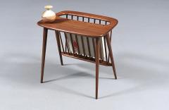 Arthur Umanoff Arthur Umanoff Mid Century Spindle Side Table With Magazine Shelf - 4712827