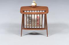 Arthur Umanoff Arthur Umanoff Mid Century Spindle Side Table With Magazine Shelf - 4712828