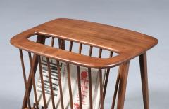 Arthur Umanoff Arthur Umanoff Mid Century Spindle Side Table With Magazine Shelf - 4712832