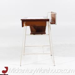 Arthur Umanoff Arthur Umanoff Mid Century Wrought Iron and Rush Desk - 3684038