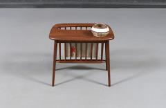 Arthur Umanoff Arthur Umanoff Vintage Spindle Side Table with Magazine Shelf - 4704095