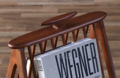 Arthur Umanoff Arthur Umanoff Walnut Sculpted Magazine Rack for Washington Woodcraft - 3801409