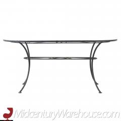 Arthur Umanoff Arthur Umanoff for Shaver Howard Mid Century Glass Top Dining Table - 3691119