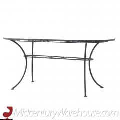 Arthur Umanoff Arthur Umanoff for Shaver Howard Mid Century Glass Top Dining Table - 3691120