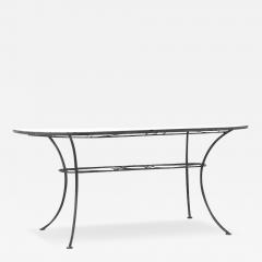 Arthur Umanoff Arthur Umanoff for Shaver Howard Mid Century Glass Top Dining Table - 3710206