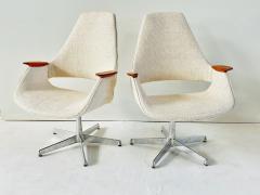 Arthur Umanoff Pair Lounge Desk Chairs 1960 - 4310188