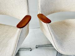 Arthur Umanoff Pair Lounge Desk Chairs 1960 - 4310196