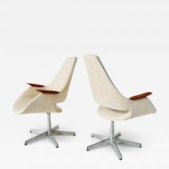 Arthur Umanoff Pair Lounge Desk Chairs 1960 - 4311093