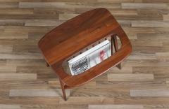 Arthur Umanoff Vintage Arthur Umanoff Spindle Side Table w Magazine Shelf - 4142029