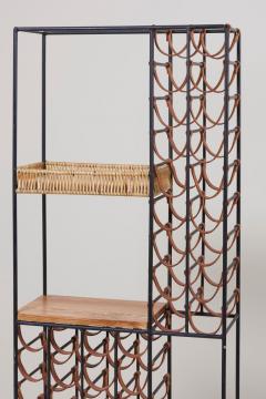 Arthur Umanoff Wrought Iron Wine Rack by Arthur Umanoff for Raymor US 1950s - 677778