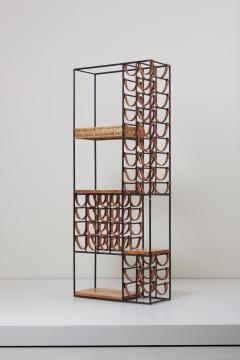 Arthur Umanoff Wrought Iron Wine Rack by Arthur Umanoff for Raymor US 1950s - 677779