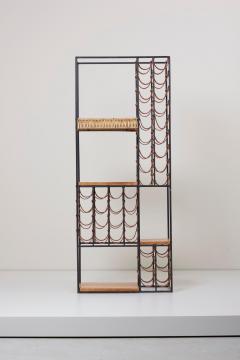 Arthur Umanoff Wrought Iron Wine Rack by Arthur Umanoff for Raymor US 1950s - 677781