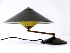 Articulated Large Mid Century Modern Table Lamp or Wall Sconce Witch Hut 1950s - 1804860