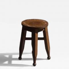 Artisan Arts Crafts Stool France Early 20th Century - 4127620