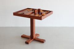 Artisan Backgammon and Checkerboard Game Table - 695846