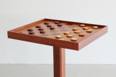 Artisan Backgammon and Checkerboard Game Table - 695849
