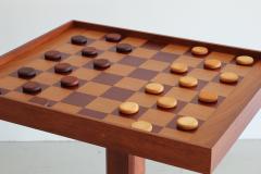 Artisan Backgammon and Checkerboard Game Table - 695850