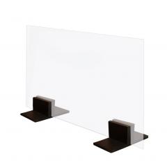 Artisan Glass and Blackened Steel footed Fire Screen 2023 - 4206919